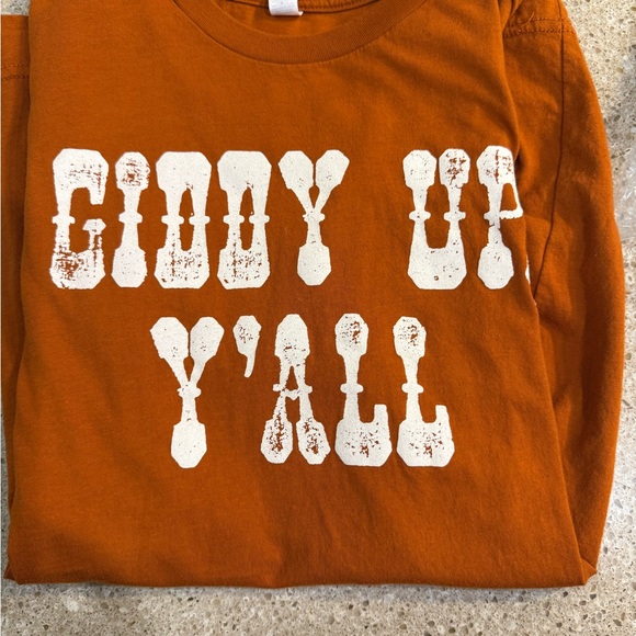 Burnt Orange Junk Gypsy graphic Tee - Picture 5 of 6